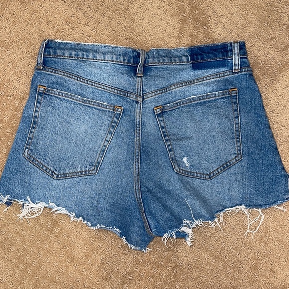Abercrombie 90s High Rise Cutoff Shorts - Picture 3 of 7